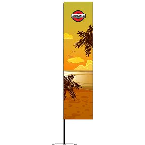 Beach flag S 106x280cm