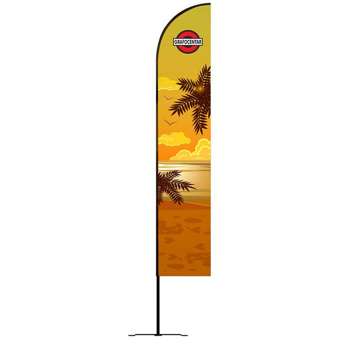 Beach flag S 106x280cm